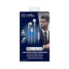 Stereo earphones lightning white