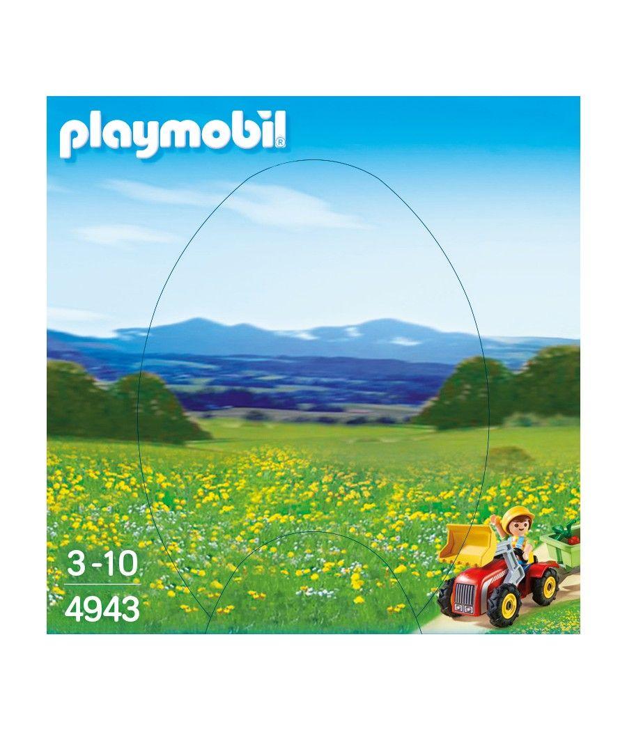 Playmobil niño con tractor