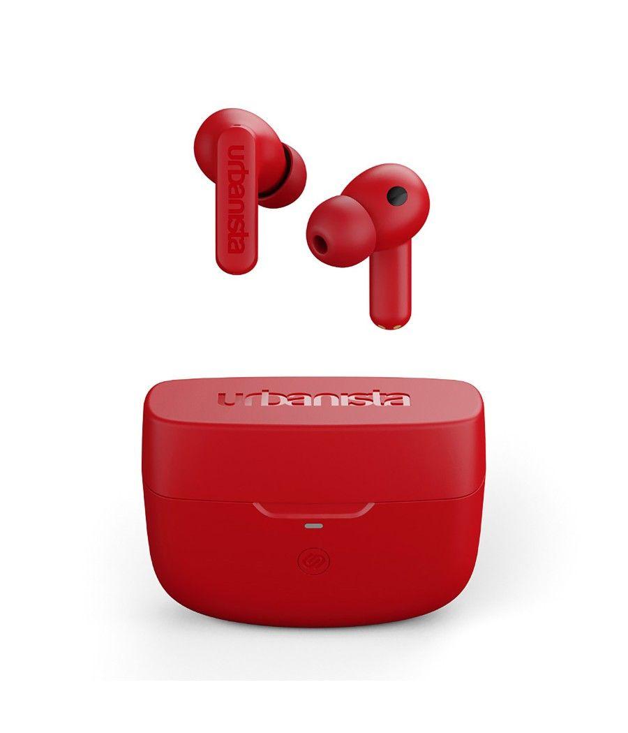 Auriculares urbanista true wireless inalambricos atlanta multipunto vibration red