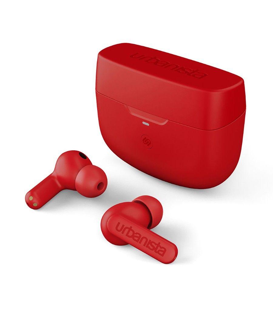 Auriculares urbanista true wireless inalambricos atlanta multipunto vibration red