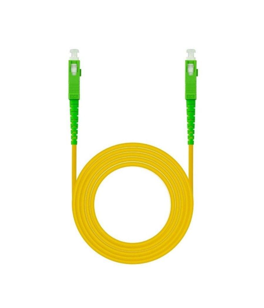 Cable de fibra óptica g657a2 nanocable 10.20.0000-120/ lszh/ 120m/ amarillo