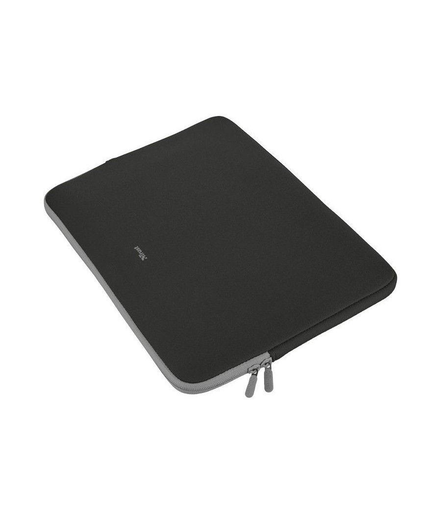 Funda Trust Primo Soft Sleeve para Portátiles hasta 13.3'/ Negra - Imagen 3