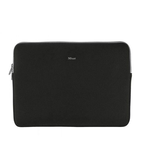 Funda Trust Primo Soft Sleeve para Portátiles hasta 13.3'/ Negra - Imagen 4
