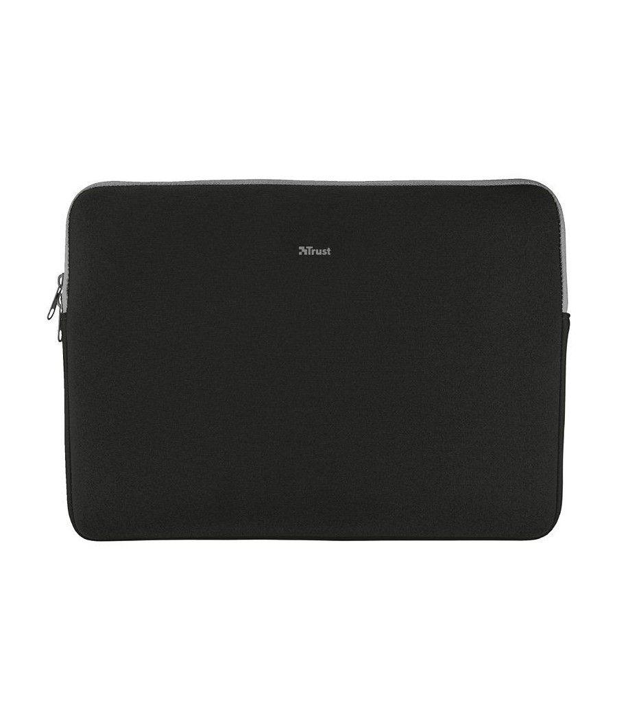 Funda Trust Primo Soft Sleeve para Portátiles/ Tablets hasta 11.6'/ Negra - Imagen 4