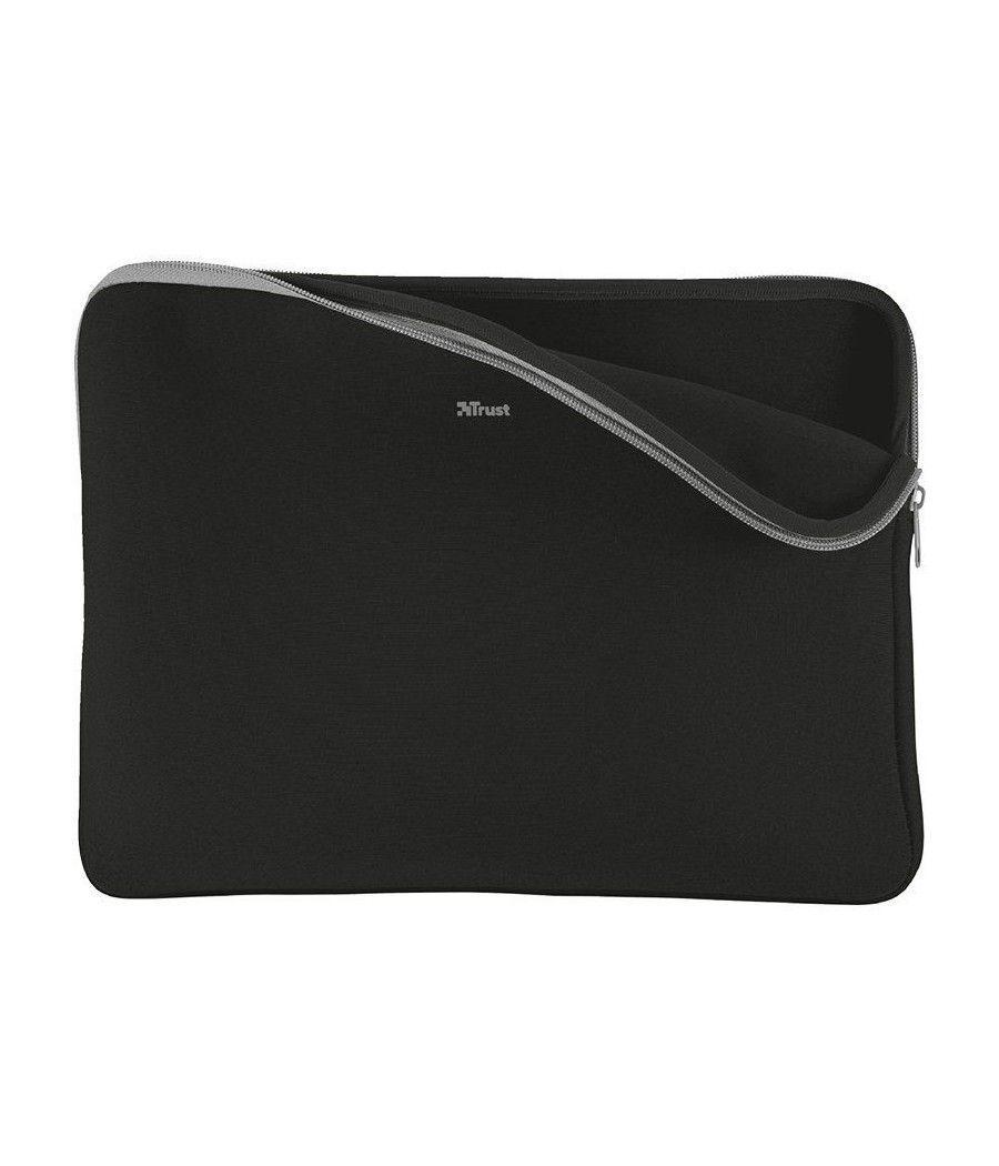 Funda Trust Primo Soft Sleeve para Portátiles/ Tablets hasta 11.6'/ Negra - Imagen 5