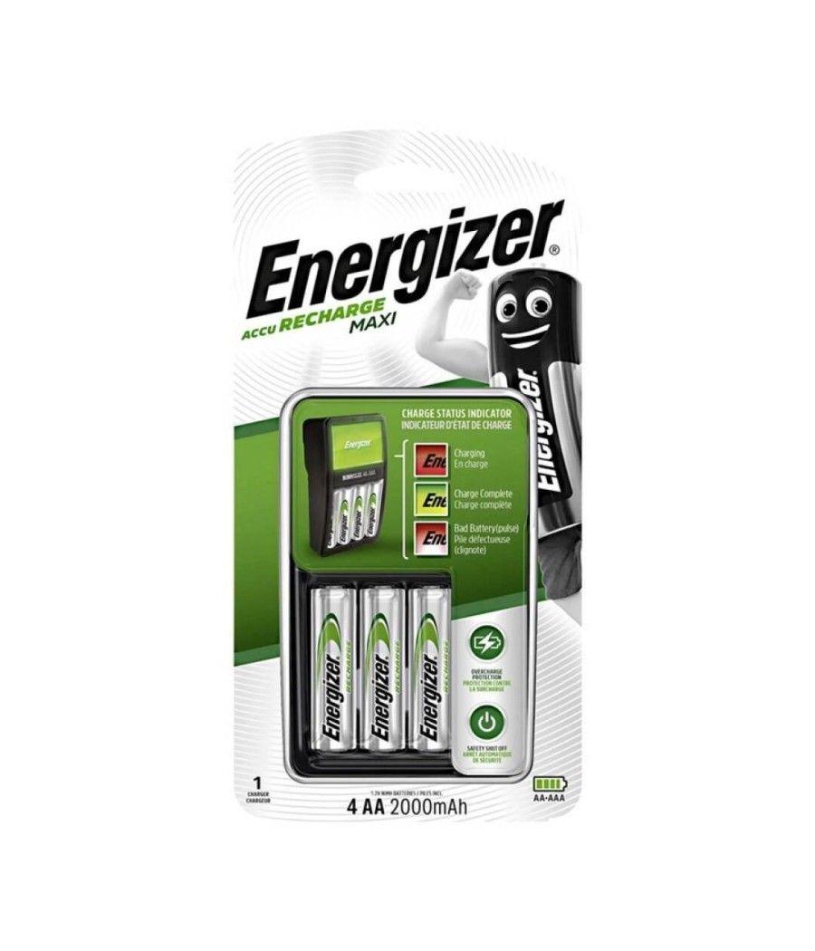 Energizer cargador de pilas aaa/aa (4 pilas recargables 4aa incluidas)