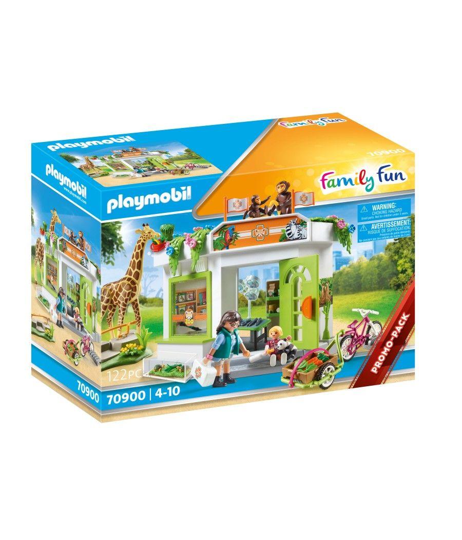 Playmobil family fun consulta veterinaria en el zoo