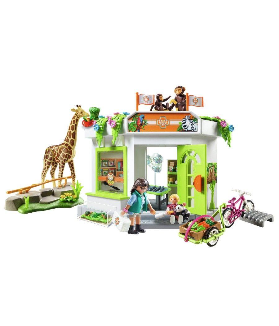 Playmobil family fun consulta veterinaria en el zoo