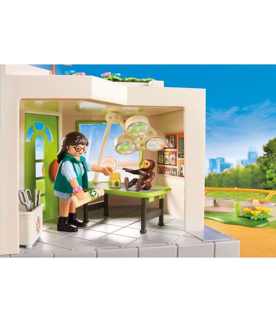 Playmobil family fun consulta veterinaria en el zoo