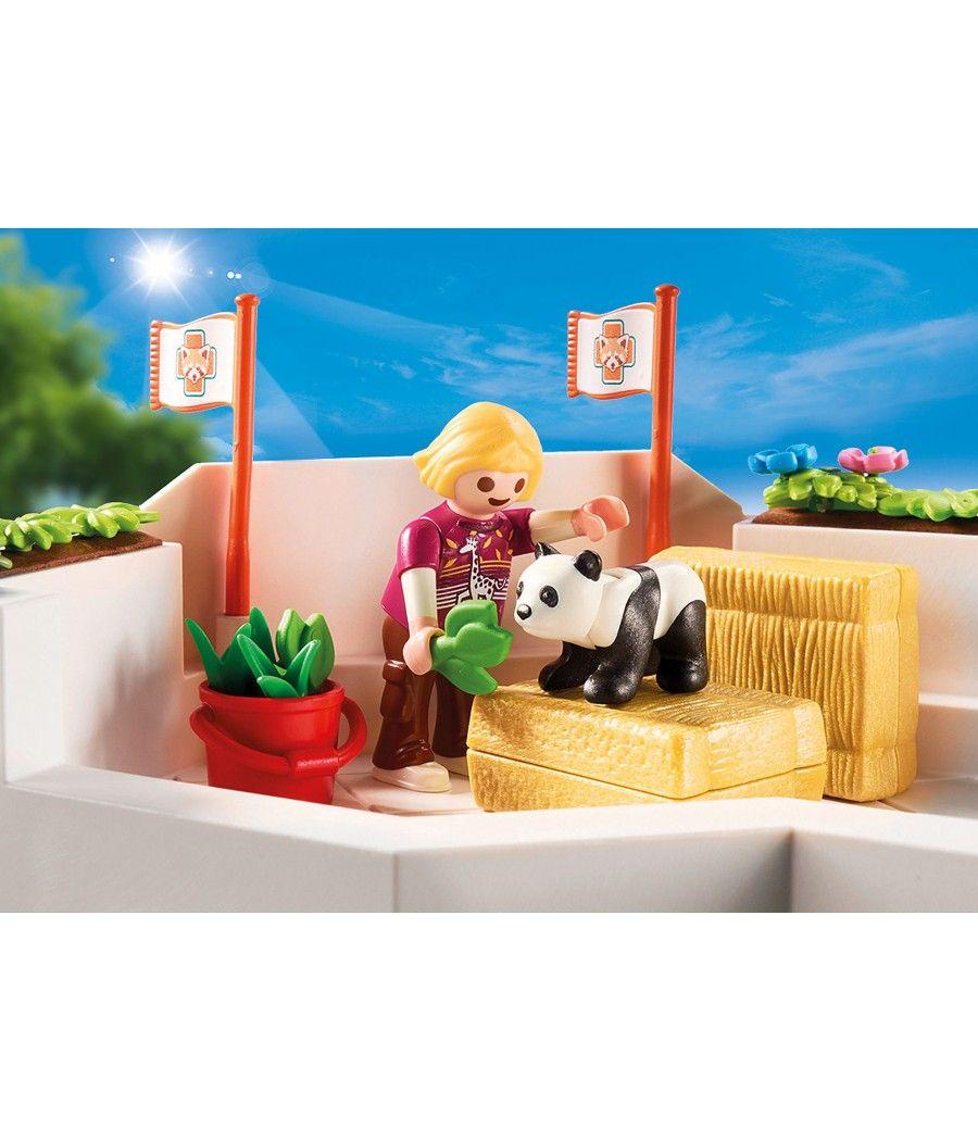 Playmobil family fun consulta veterinaria en el zoo