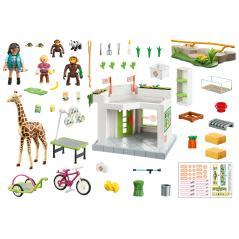 Playmobil family fun consulta veterinaria en el zoo