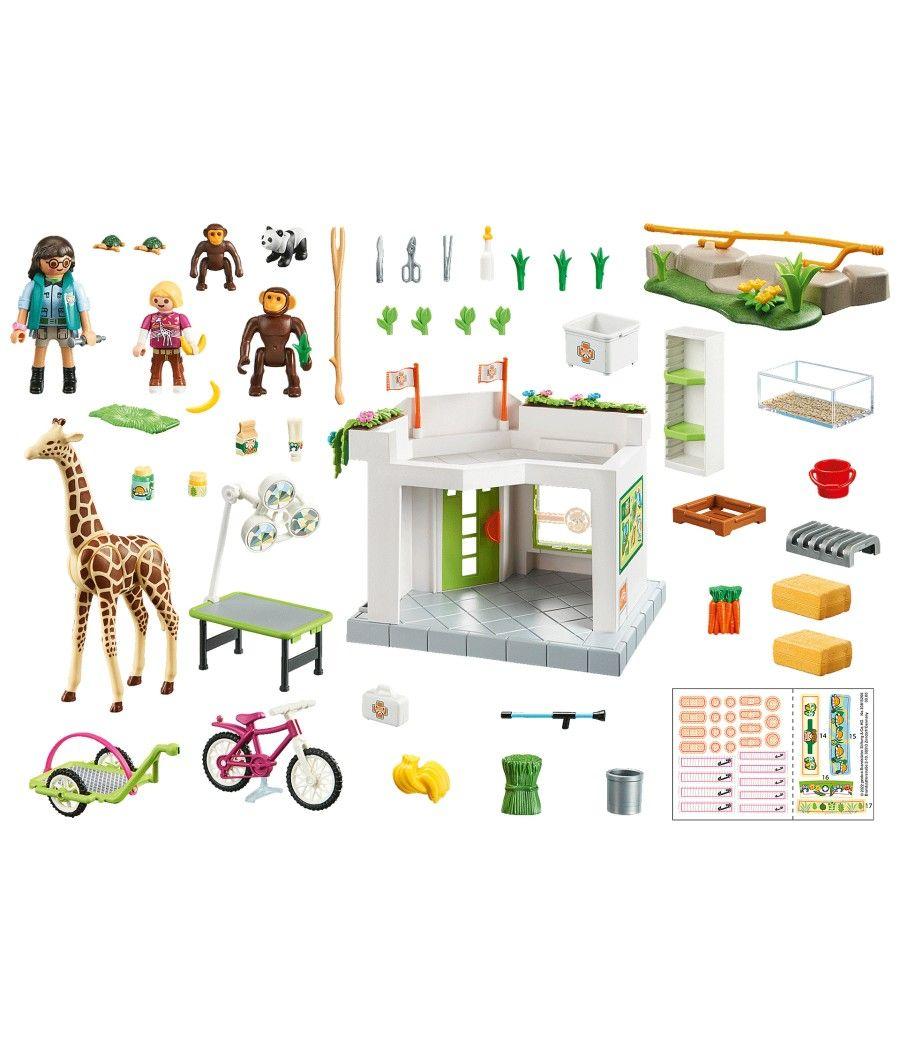 Playmobil family fun consulta veterinaria en el zoo