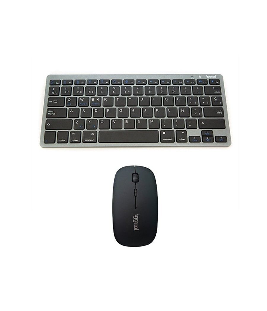 Iggual kit teclado + ratón bluetooth