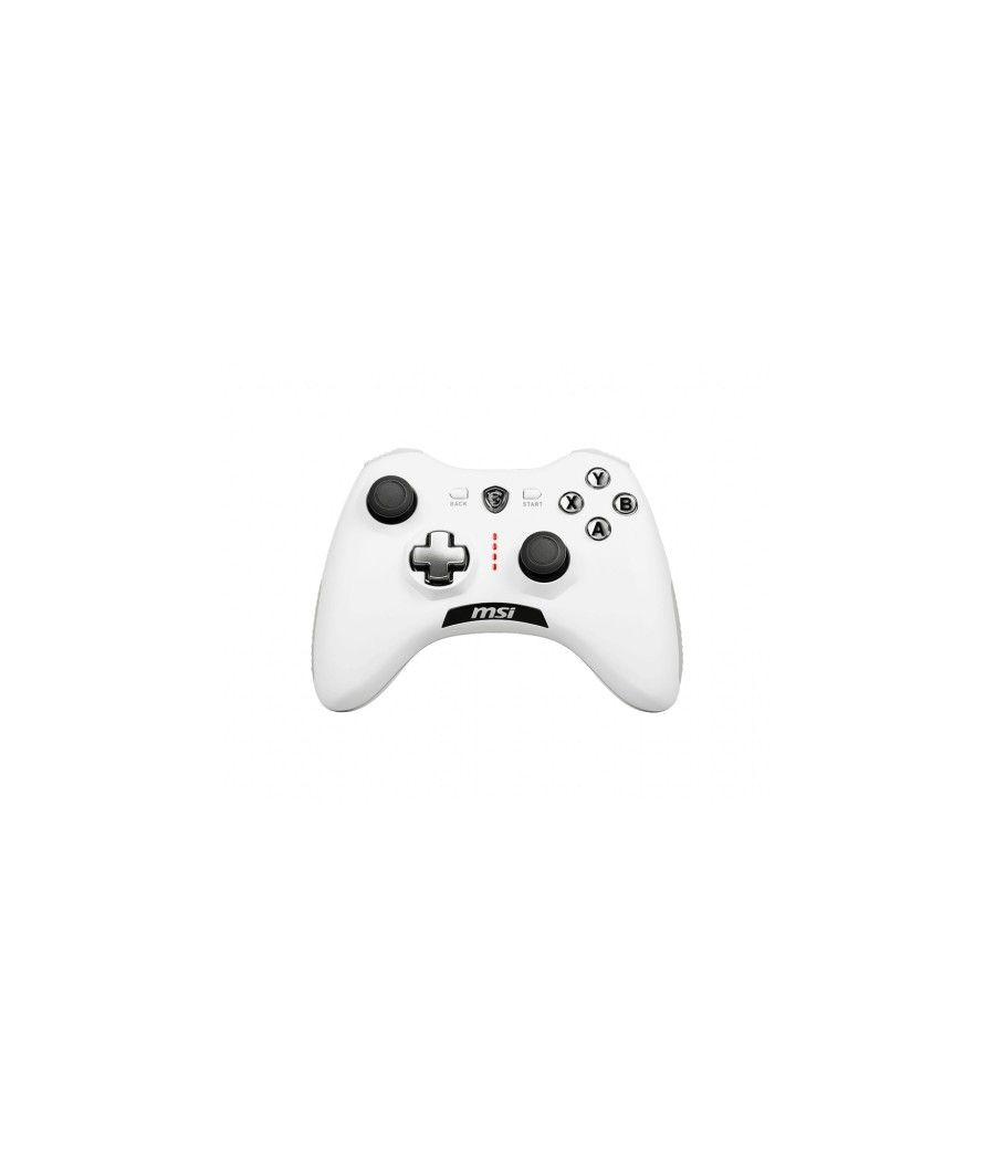 Msi force gc20 v2 blanco usb 2.0 gamepad analógico/digital android, pc