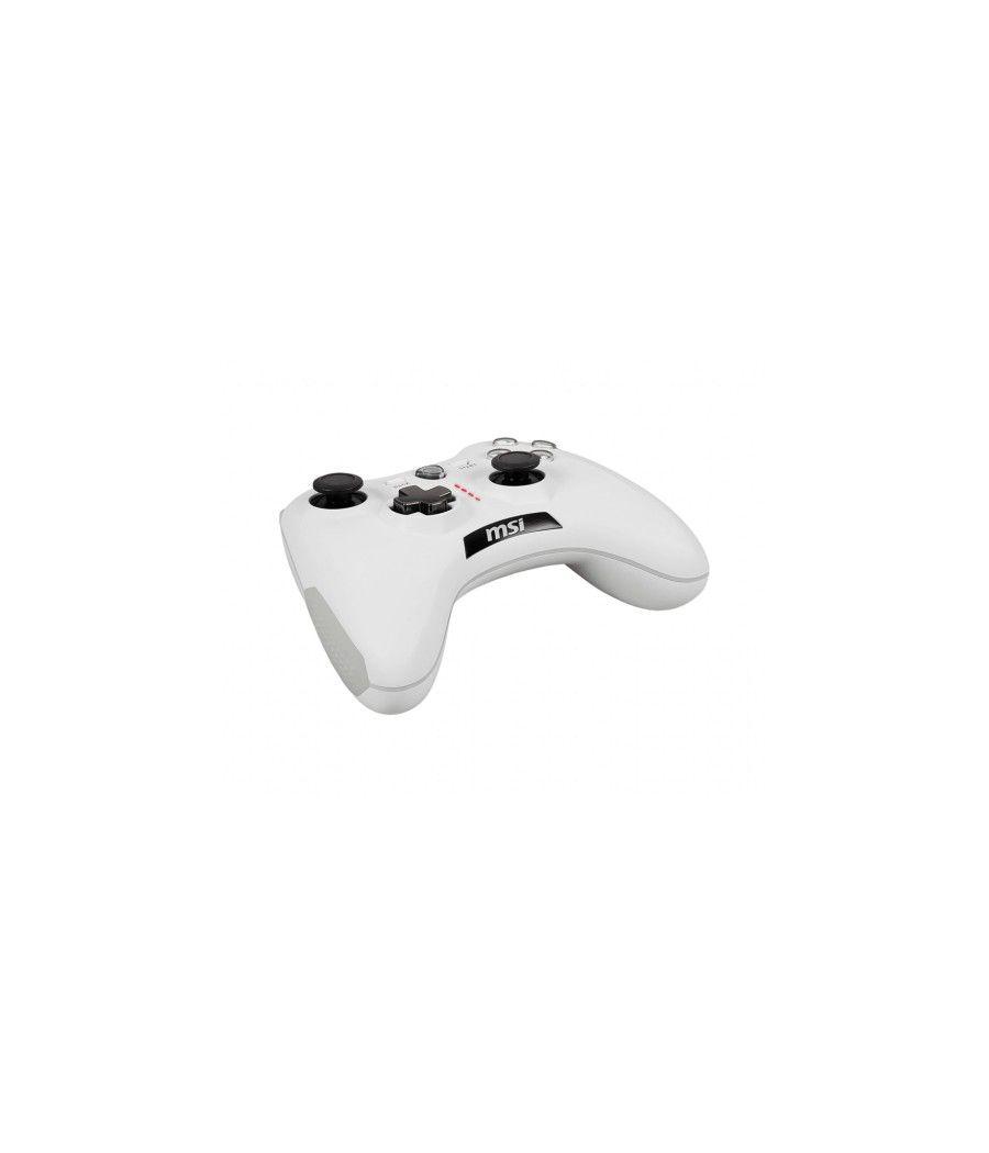 Msi force gc20 v2 blanco usb 2.0 gamepad analógico/digital android, pc