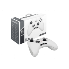 Msi force gc20 v2 blanco usb 2.0 gamepad analógico/digital android, pc