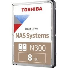 Disco duro Toshiba Hdd n300 sataIII 7200 8tb bulk