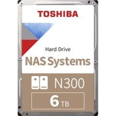 Toshiba N300 NAS 3.5" 6000 GB Serial ATA III Bulk