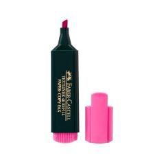 Rotulador faber fluorescente 48-28 rosa pack 10 unidades