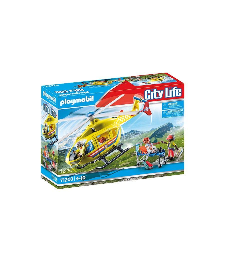 Playmobil helicoptero de rescate