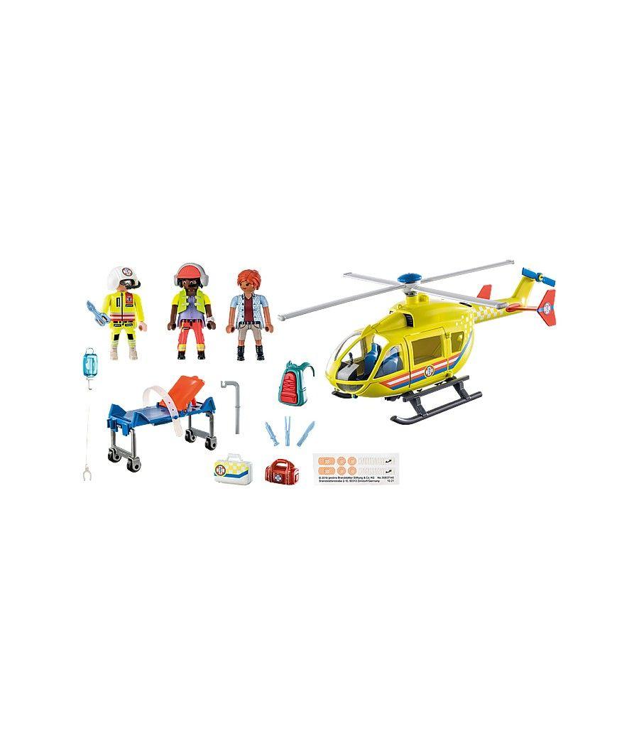 Playmobil helicoptero de rescate