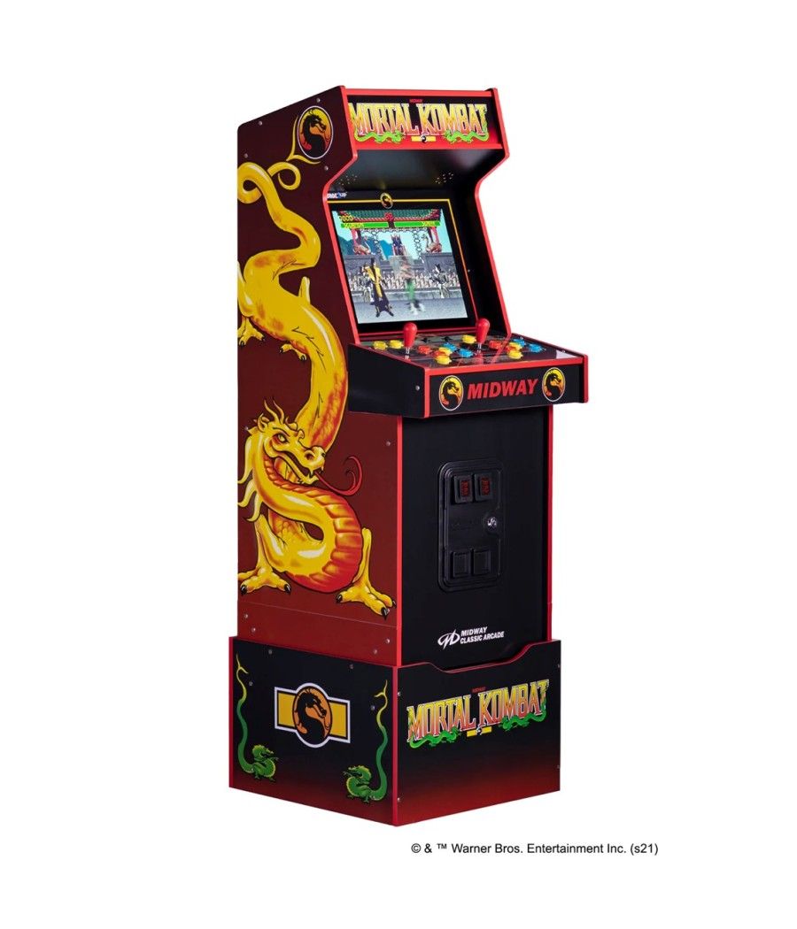 Maquina recreativa wifi arcade 1 up legacy - mortal kombat 30 aniversario