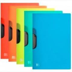 Oxford dossier pp urban pinza plástico a4 colores surtidos -10 ud-