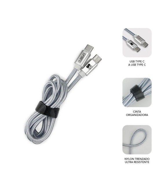 Cargador de Coche Subblim SUB-CHG-5CPD01/ 2xUSB + Cable USB Tipo-C/ 2.4A/ Plata - Imagen 5