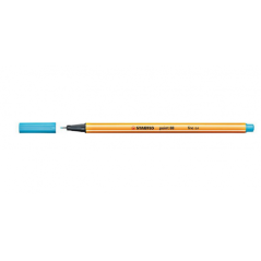 Rotulador punta fina point 88 0.4mm azul claro stabilo 88/57 pack 10 unidades