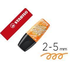 Rotulador stabilo boss mini fluorescente by snooze one naranja pack 10 unidades