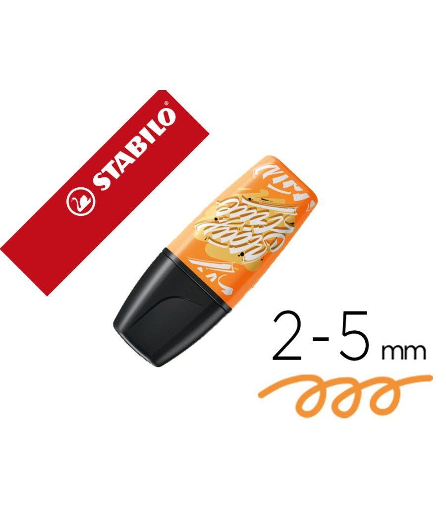 Rotulador stabilo boss mini fluorescente by snooze one naranja pack 10 unidades