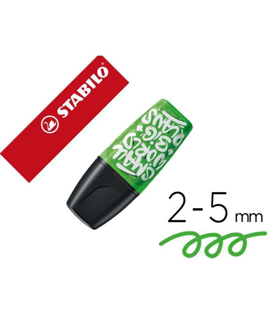 Rotulador stabilo boss mini fluorescente by snooze one verde pack 10 unidades