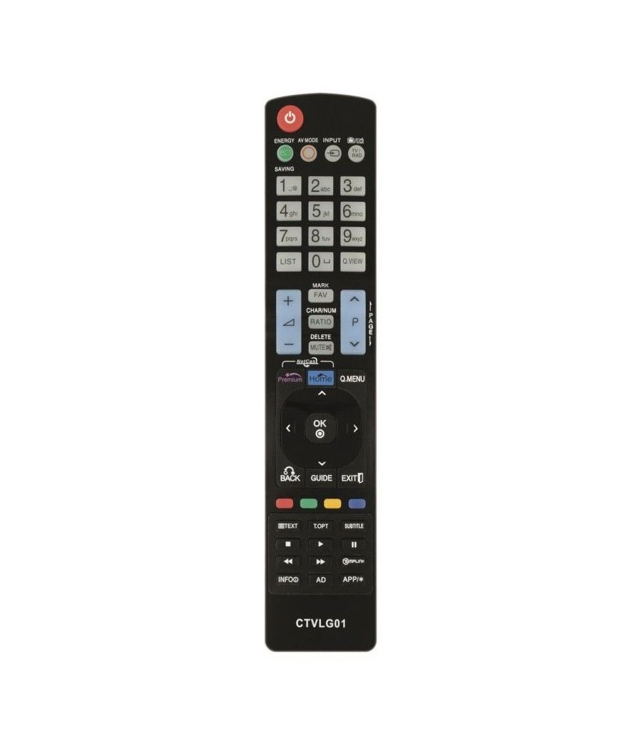 Mando para TV LG CTVLG01 compatible con TV LG - Imagen 1