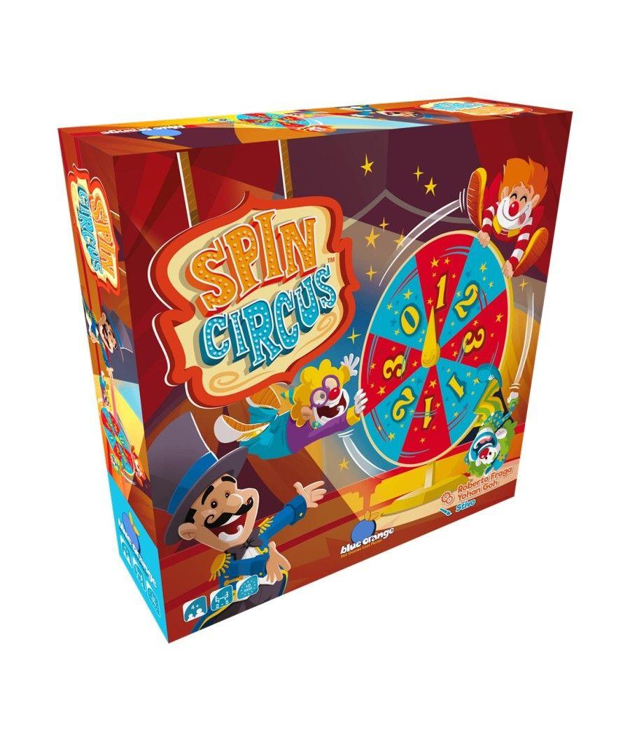 Juego de mesa spin circus edad recomendada 4 años