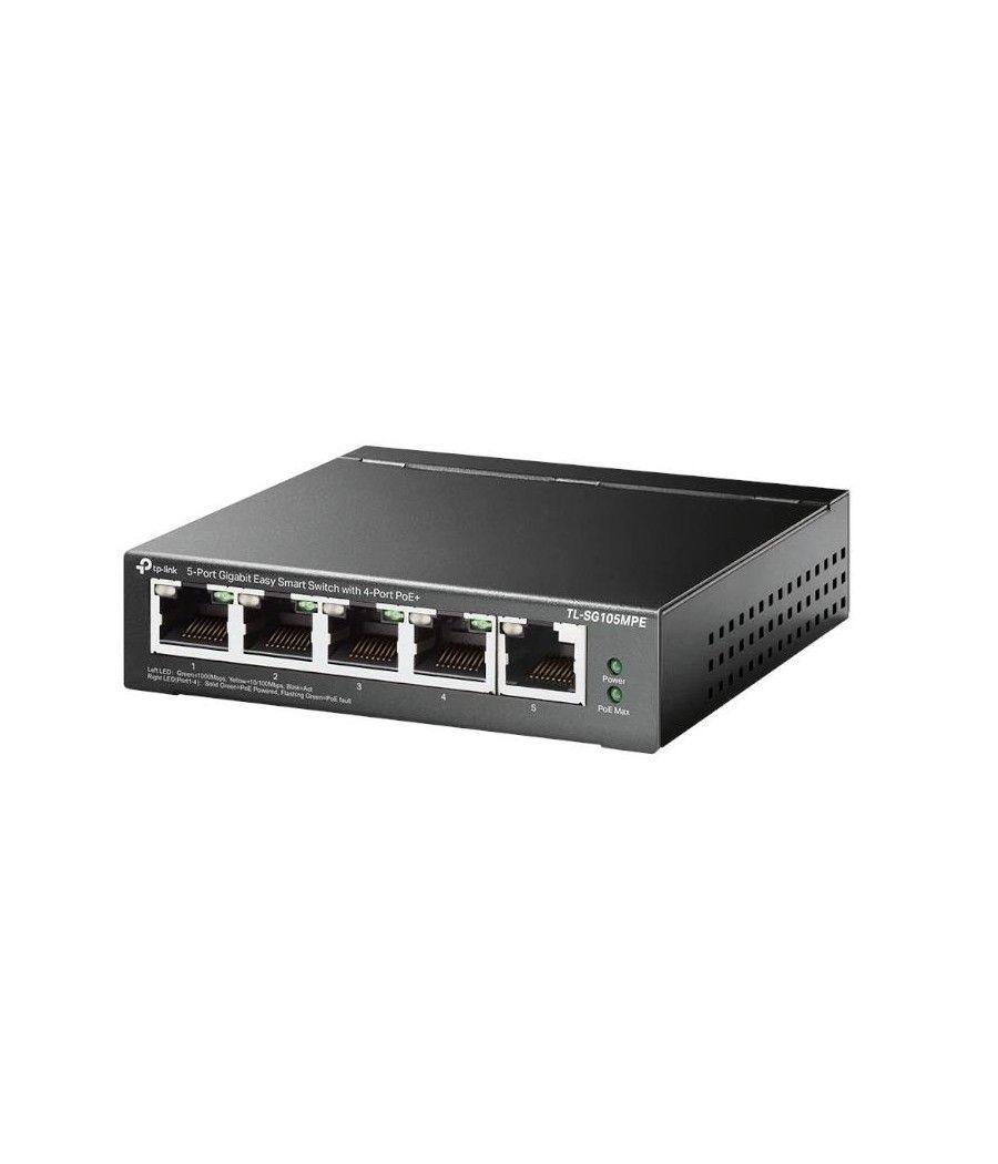 Tp-link tl-sg105mpe switch 5xgbe (4poe+) metal