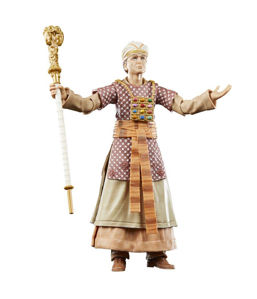 Figura hasbro indian jones adventure series - rené belloq (ceremonial)