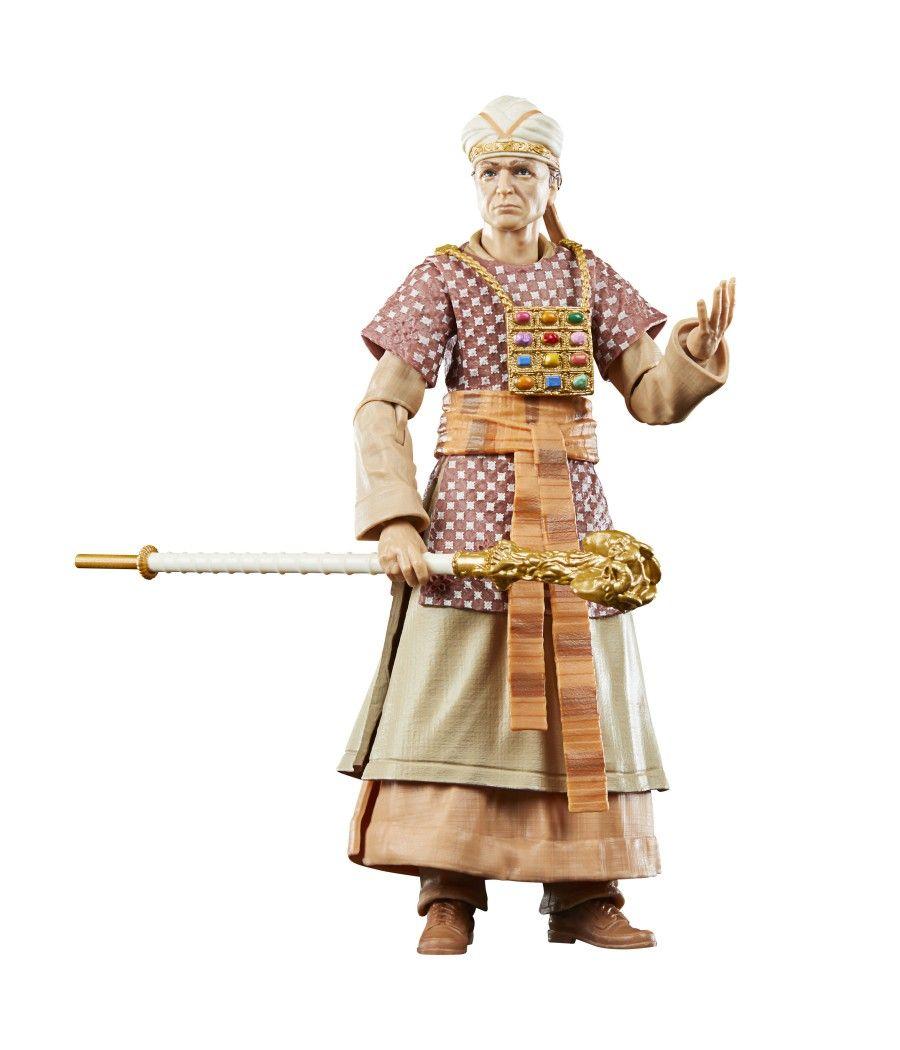 Figura hasbro indian jones adventure series - rené belloq (ceremonial)