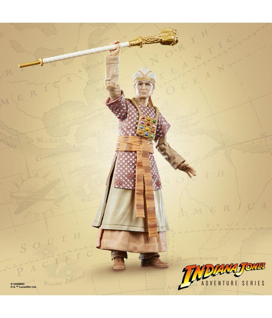 Figura hasbro indian jones adventure series - rené belloq (ceremonial)