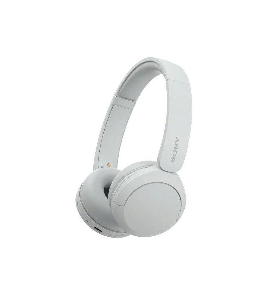 Auriculares inalámbricos sony wh-ch520/ con micrófono/ bluetooth/ blancos