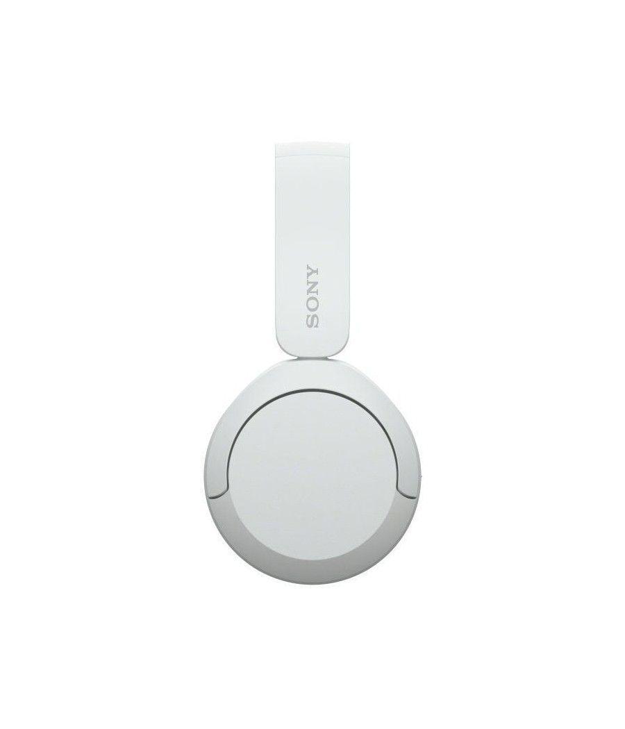 Auriculares inalámbricos sony wh-ch520/ con micrófono/ bluetooth/ blancos