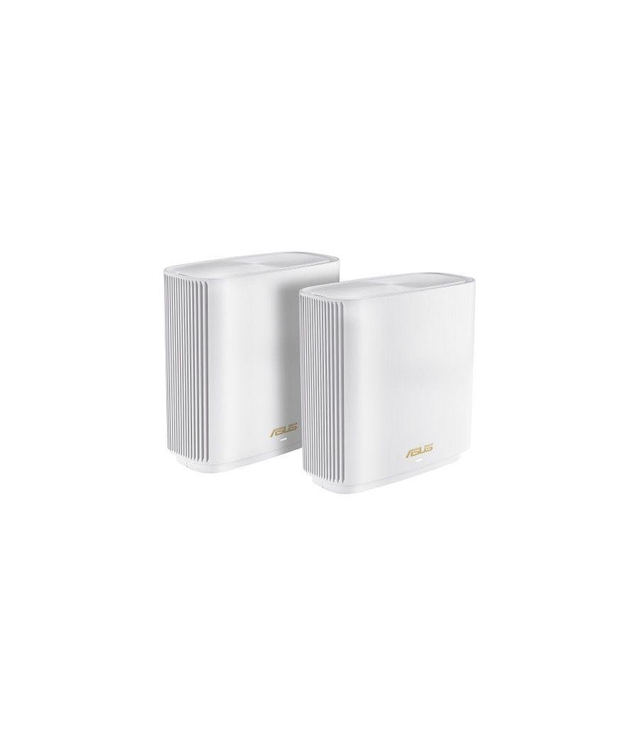 Asus zenwifi ax (xt9) ax7800 1er pack weiß tribanda (2,4 ghz/5 ghz/5 ghz) wi-fi 6 (802.11ax) blanco 4 interno