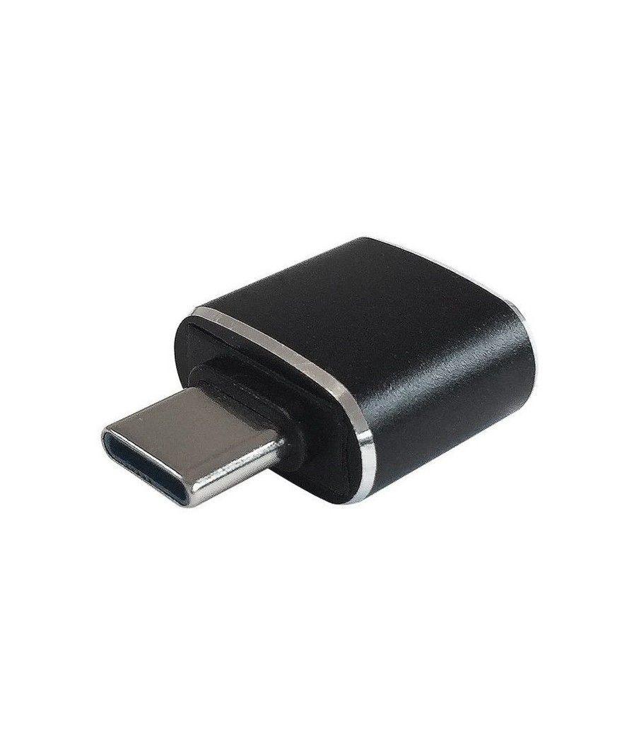 Adaptador Aisens A108-0369/ USB Tipo-C Macho - USB Hembra - Imagen 1