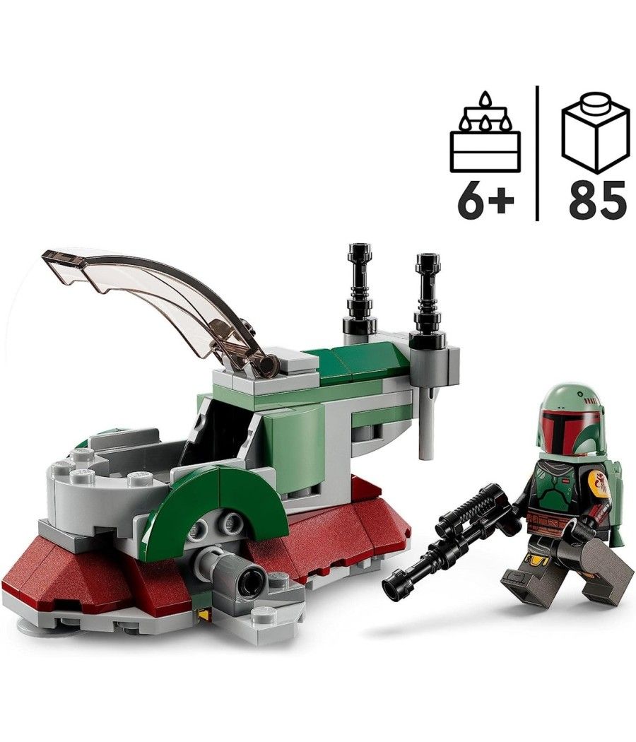 Lego star wars microfighter: nave estelar de boba fett