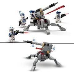 Lego star wars pack de combate soldados clon de la 501