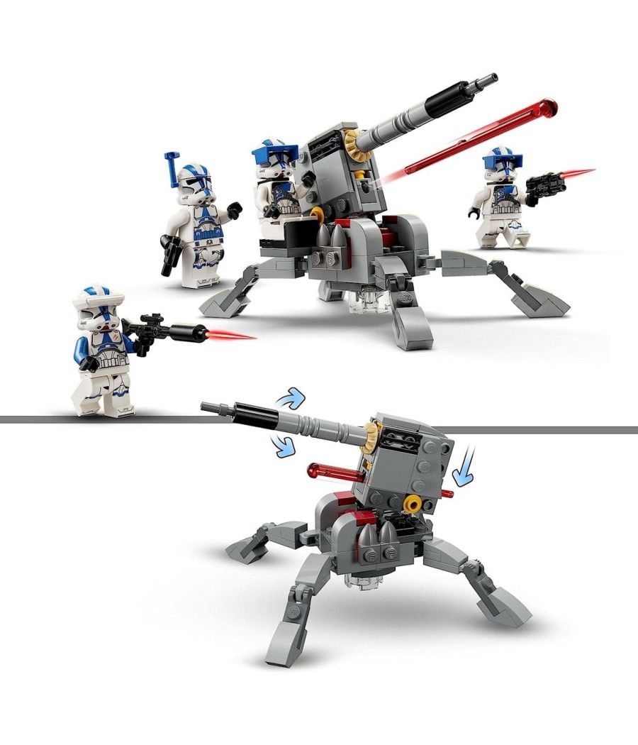 Lego star wars pack de combate soldados clon de la 501