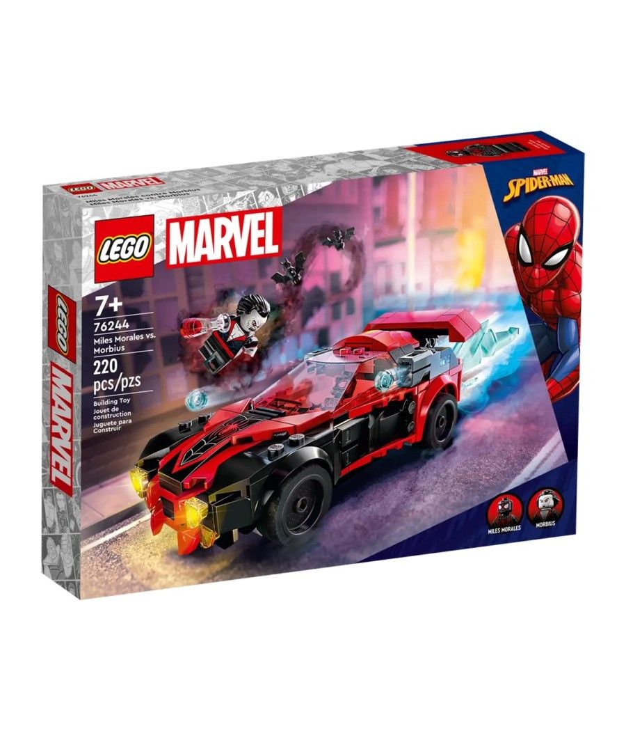 Lego marvel spiderman miles morales vs morbius
