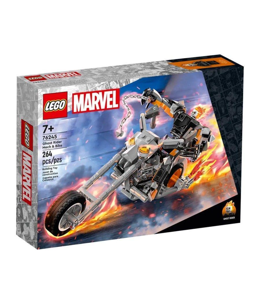 Lego marvel meca y moto del motorista