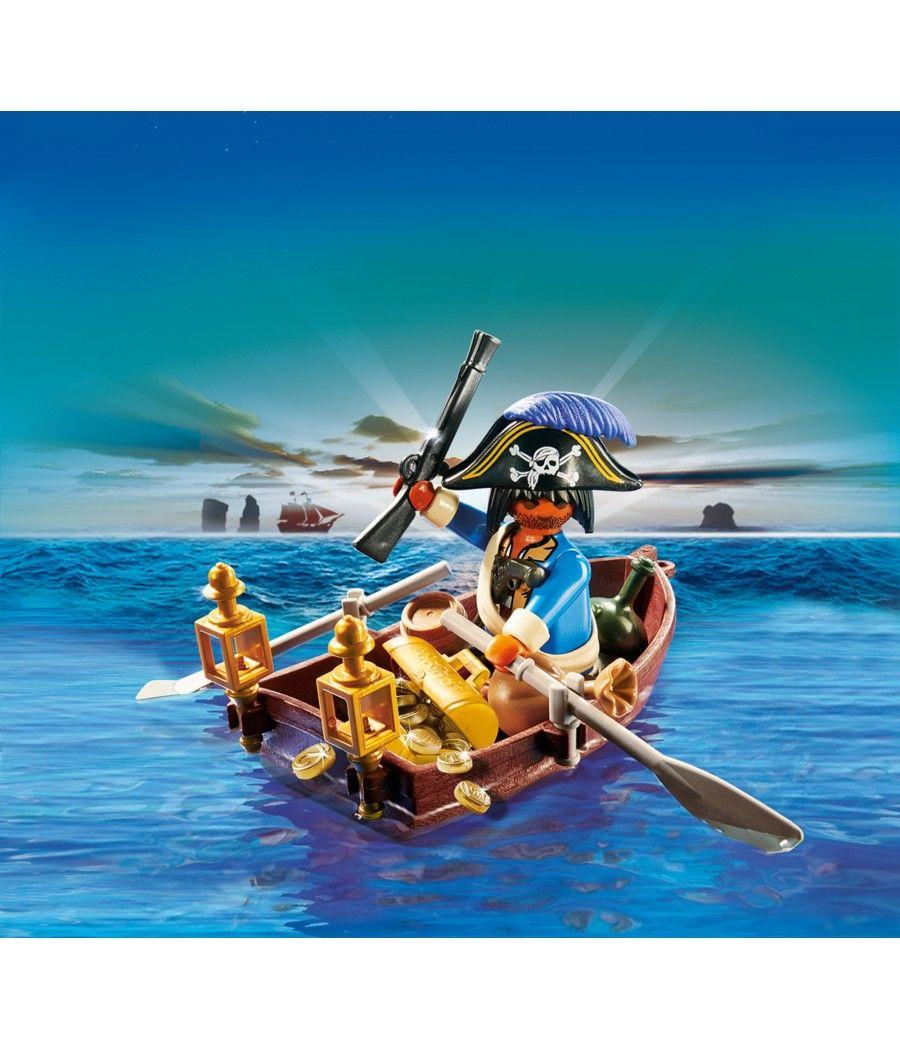 Playmobil huevo pirata con bote