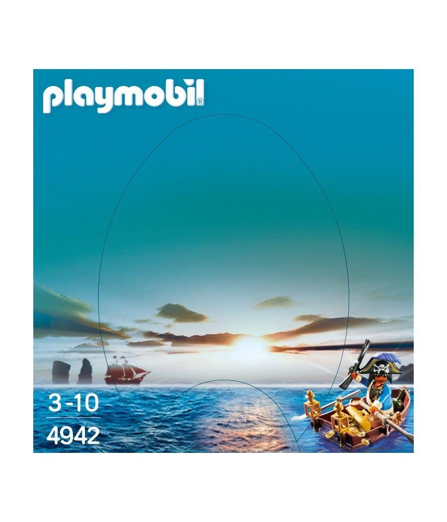 Playmobil huevo pirata con bote