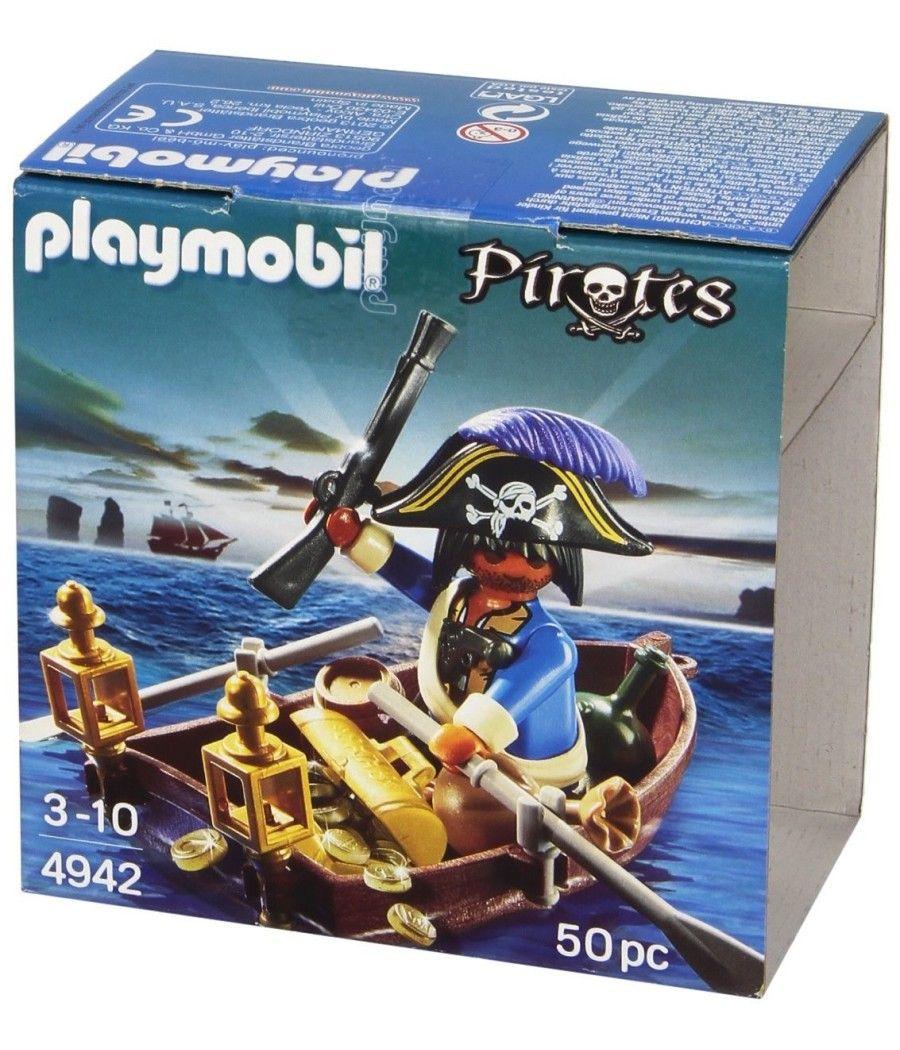 Playmobil huevo pirata con bote